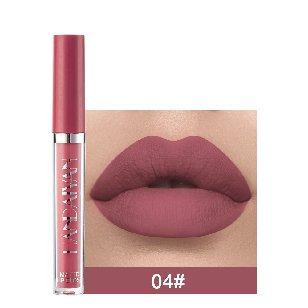 Matte Non-stick Cup Lip Gloss, Non-fading Matte
