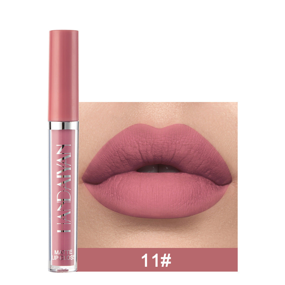 Matte Non-stick Cup Lip Gloss, Non-fading Matte