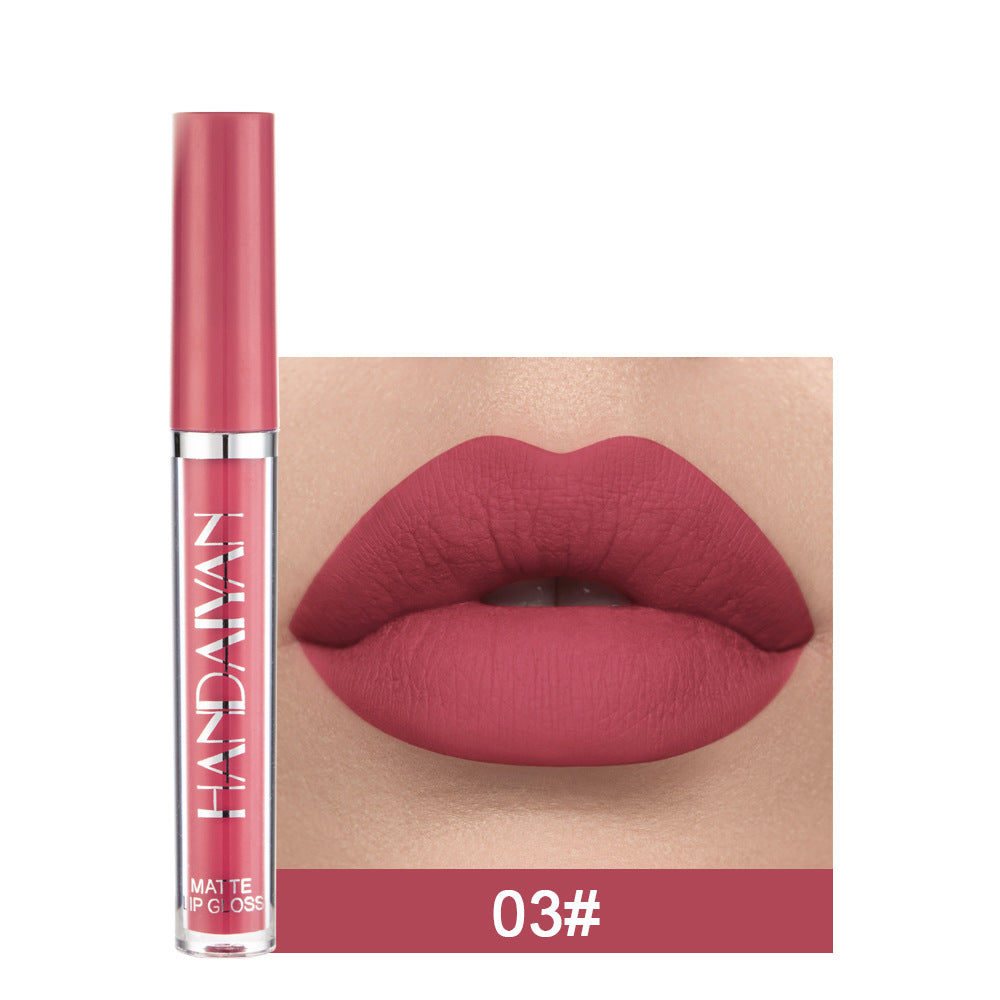 Matte Non-stick Cup Lip Gloss, Non-fading Matte