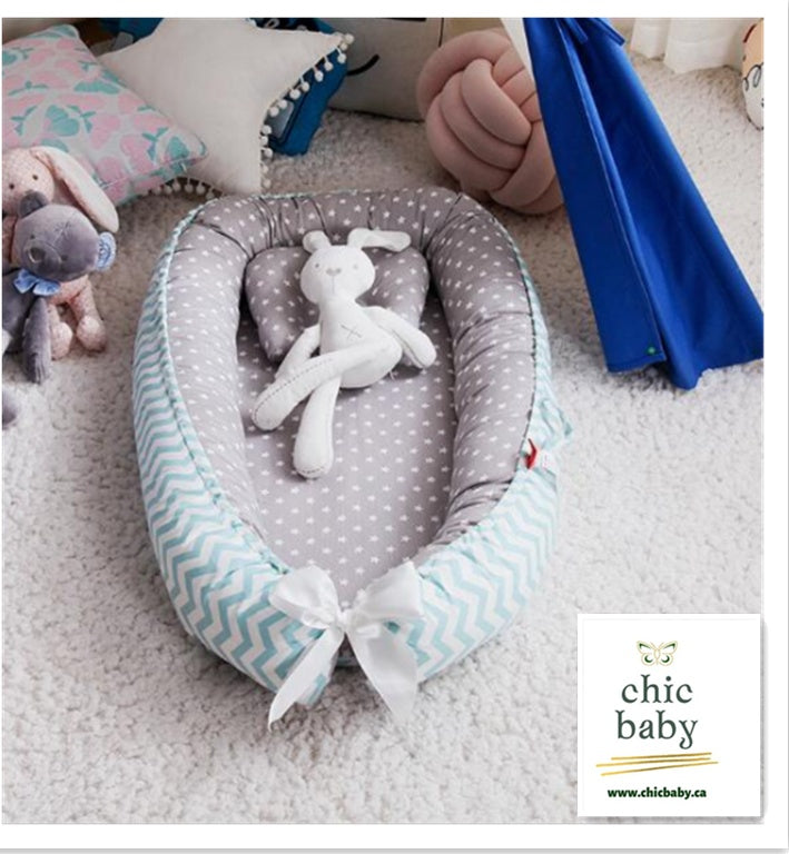Baby Removable And Washable Bed Crib Portable