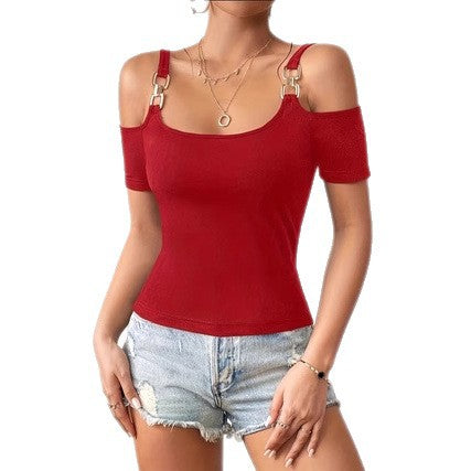 Summer American Niche Outer Wear Short Chic Sports Top Hot Girl