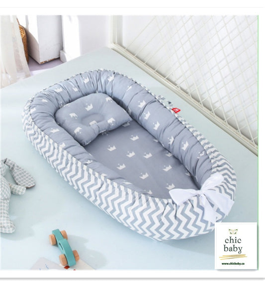 Baby Removable And Washable Bed Crib Portable
