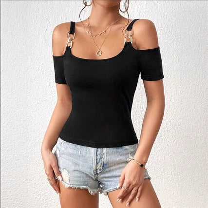 Summer American Niche Outer Wear Short Chic Sports Top Hot Girl