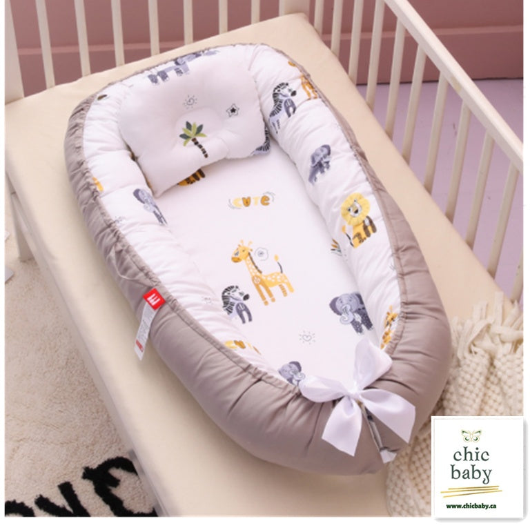 Baby Removable And Washable Bed Crib Portable